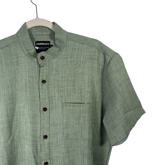 Romper Jack Green Mens Romper Vacation Pockets Capsole Preppy NWT Mens Large - Picture 2 of 7